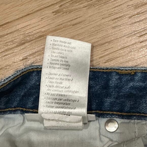 Paige Highrise Sarah Straight Vintage Fray 26 - Picture 8 of 9